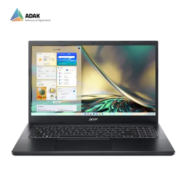 لپ تاپ ایسر 15.6 اینچ Aspire 7 A715 i7 1260P-16GB-512SSD-4GB 3050 - 5
