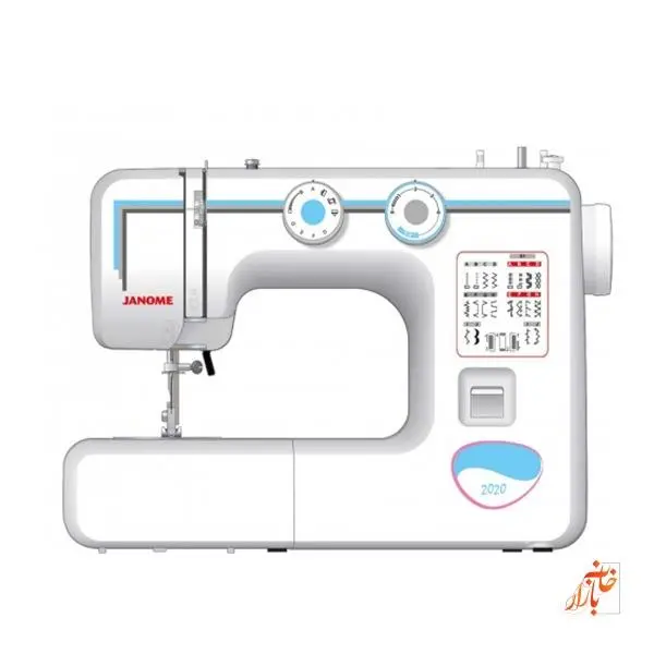 چرخ خیاطی ژانومه مدل 2020A - 6