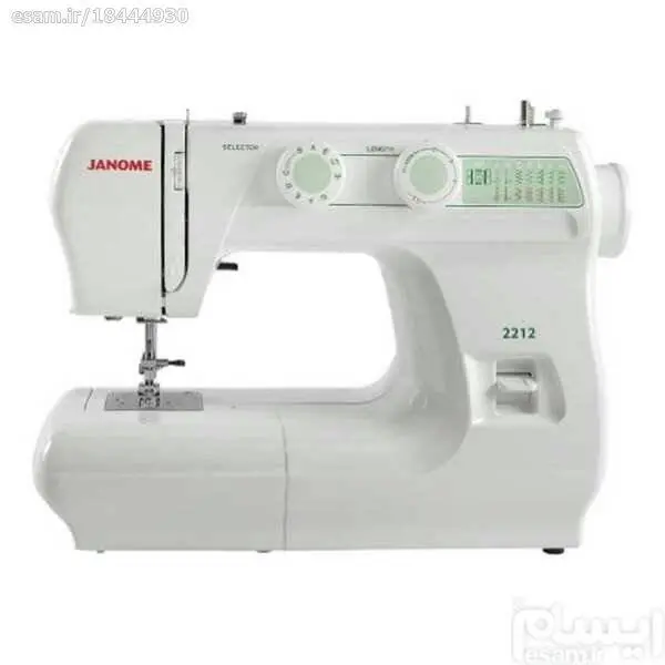 چرخ خیاطی ژانومه مدل 2212 - 4