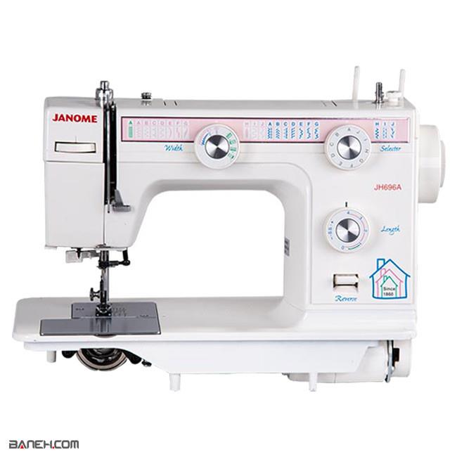 چرخ خیاطی و گلدوزی ژانومه 22 کاره JANOME SEWING MACHINE 696A