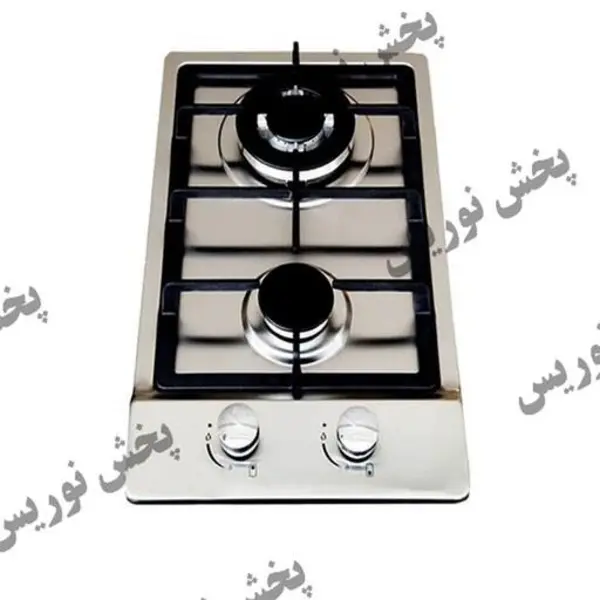 اجاق گاز صفحه ای 2شعله استیل تیدومکث مدل E222 - 2