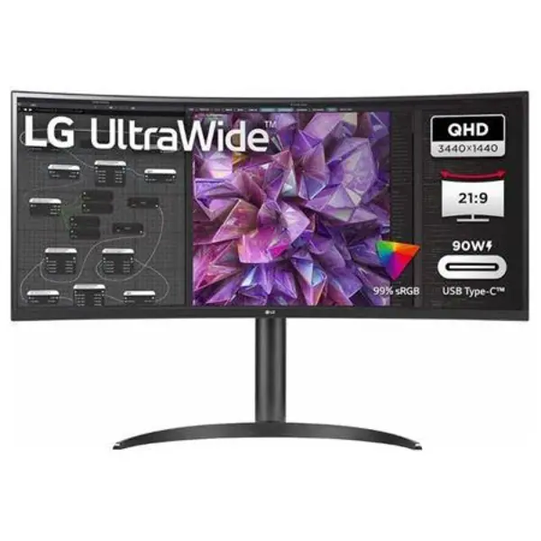 مانیتور 34 اینچ LG مدل 34WQ60C-B