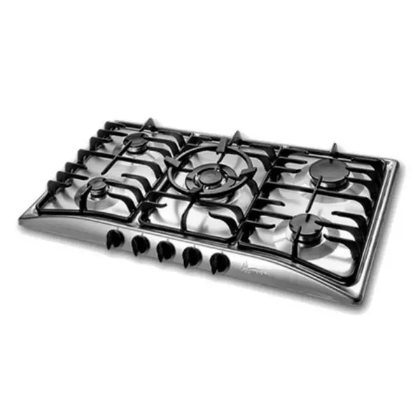 اجاق گاز رومیزی 5 شعله استیل مدل GI13 اخوان
