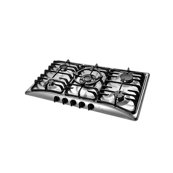 اجاق گاز رومیزی 5 شعله استیل مدل GI13 اخوان