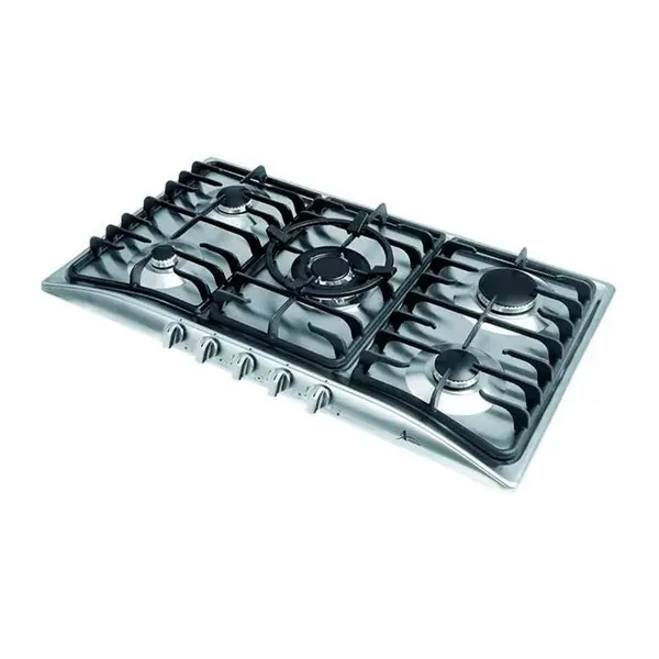 اجاق گاز رومیزی 5 شعله استیل مدل GI13 اخوان