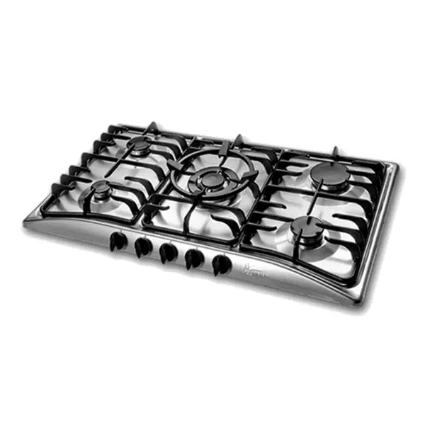 اجاق گاز رومیزی 5 شعله استیل مدل GI13 اخوان