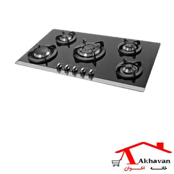 اجاق گاز صفحه ای شیشه ای اخوان مدل ونوس 8