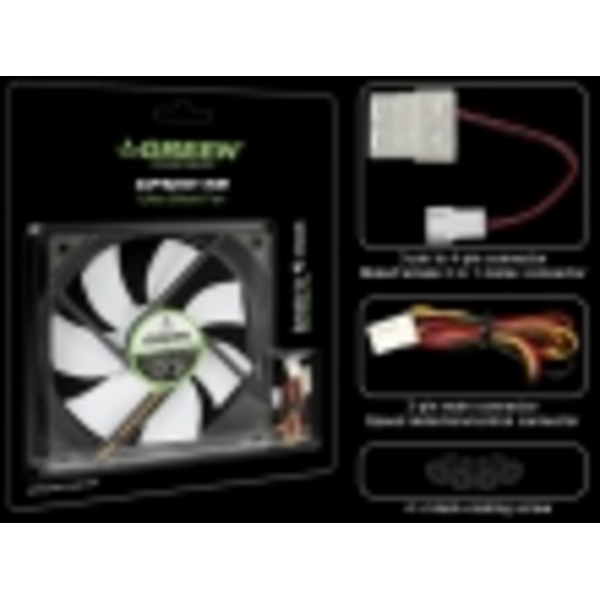 فن کیس گرین مدل Case Fan Green 120mm Silent W