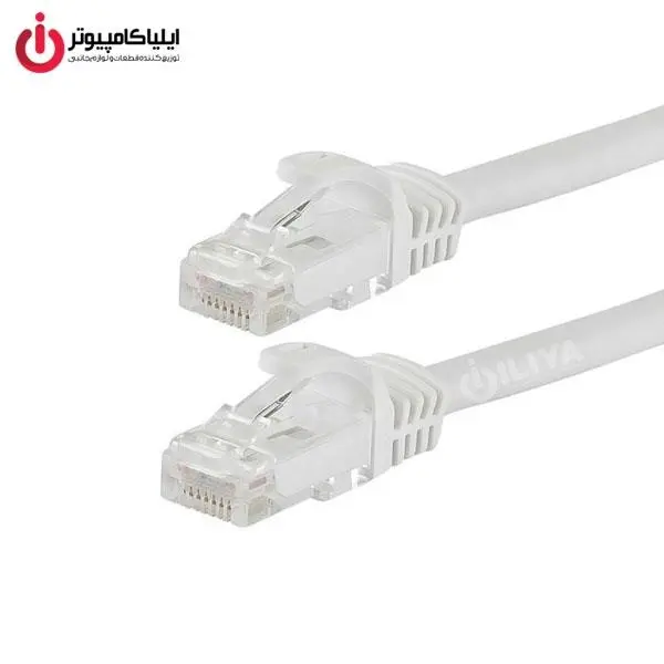 کابل شبکه CAT5E دی-نت به طول 2 متر | قرمز