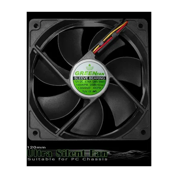 فن کیس گرین Fan CASE Green GF120-SB Ultra Silent - 3