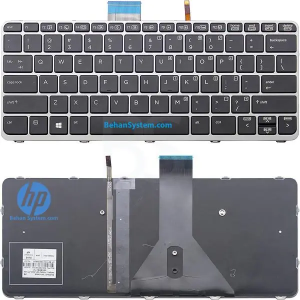 کیبورد اچ پی Folio EliteBook 1020G1 - 2