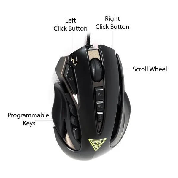 ماوس GamDias GSM1100 ZEUS Laser Gaming Mouse