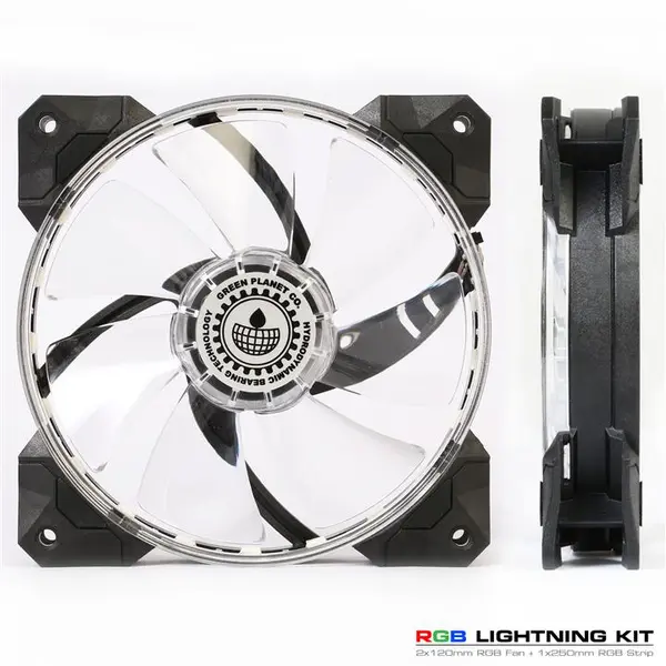 فن کیس گرین مدل GF12025-RGB - 2