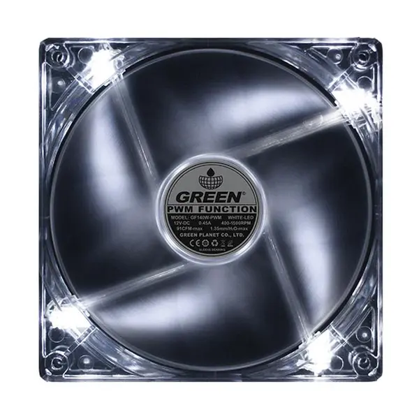 فن کیس گرین مدل GF140W-PWM