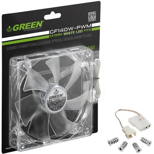 فن کیس گرین مدل GF140W-PWM