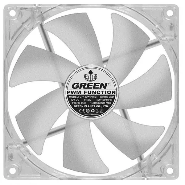 فن کیس گرین مدل GF140W-PWM