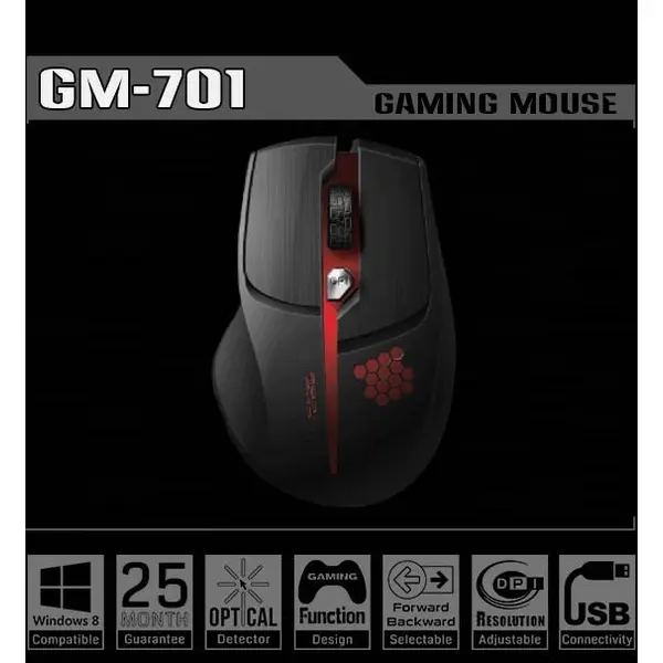 ماوس مخصوص بازی گرین GM-701 - 4