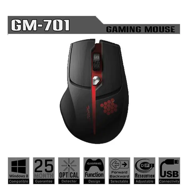 ماوس مخصوص بازی گرین GM-701 - 5
