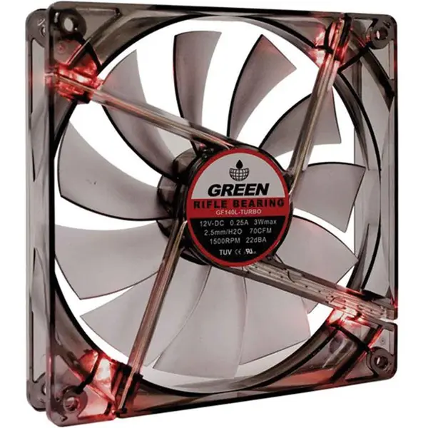 فن کیس گرین مدل Green GF140L-Turbo LED 140mm Case Fan