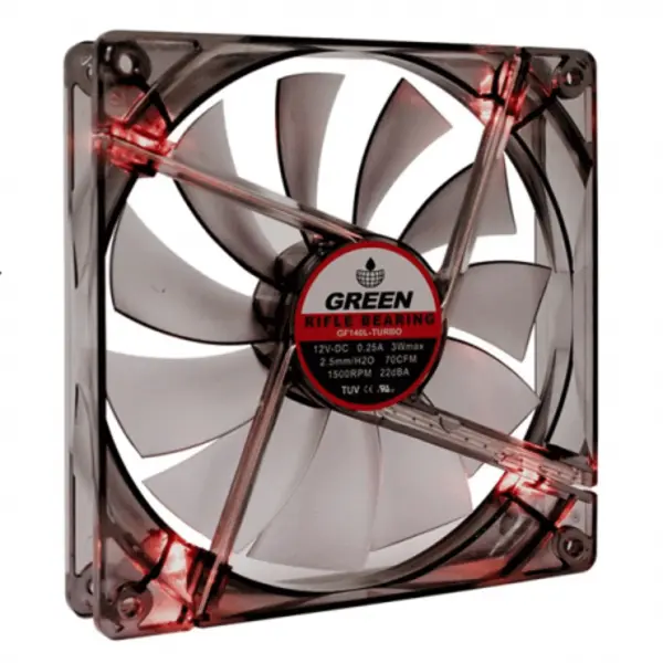 فن کیس گرین مدل Green GF140L-Turbo LED 140mm Case Fan