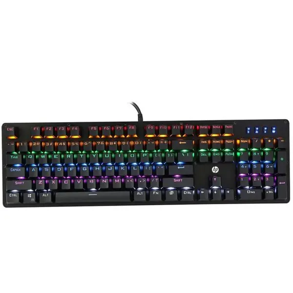 کیبورد گیمینگ برند HP GK100-F