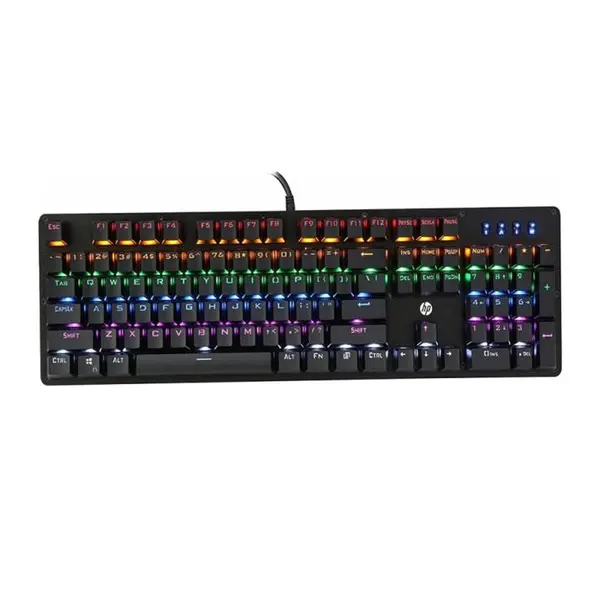 کیبورد گیمینگ برند HP GK100-F