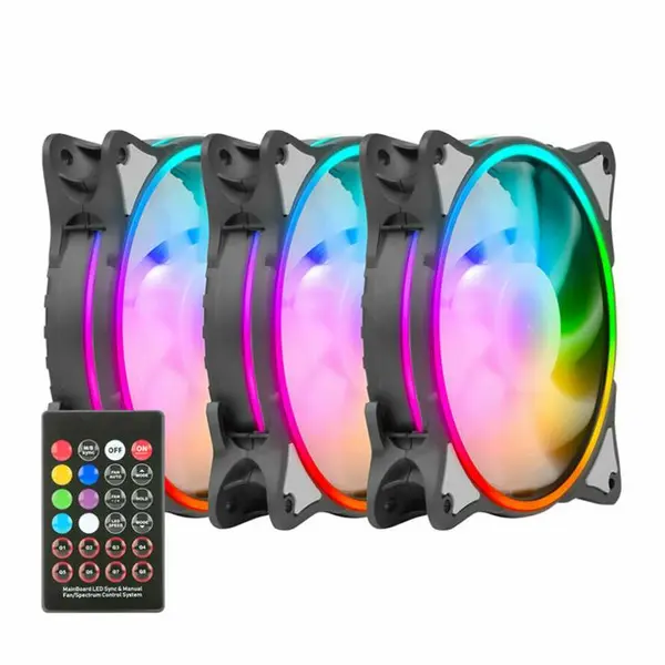 کیت ۳ عددی فن گرین مدل HURACAN FAN GFK120M-ARGB