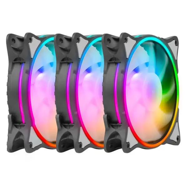 کیت ۳ عددی فن گرین مدل HURACAN FAN GFK120M-ARGB