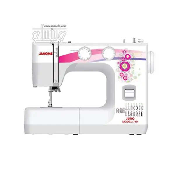 چرخ خیاطی و گلدوزی ژانومه Janome Sewing Machine Juno 740 - 4