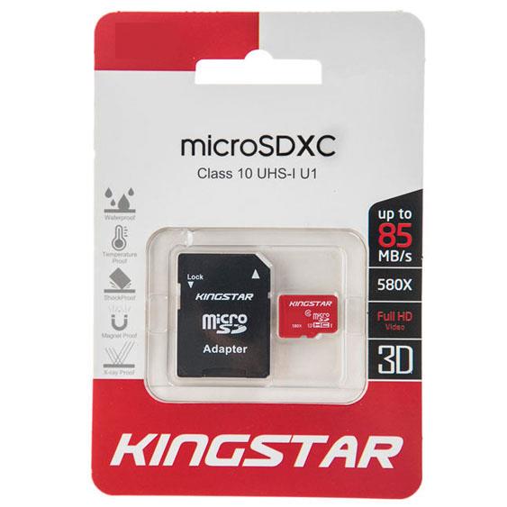 کارت حافظه Kingstar UHS-I U1 Class 10 85MBps microSDHC 16GB