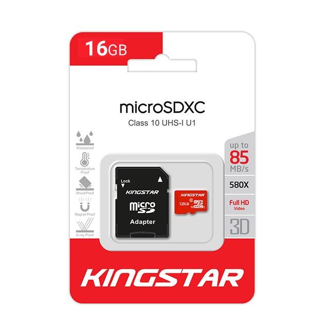 کارت حافظه Kingstar UHS-I U1 Class 10 85MBps microSDHC 16GB