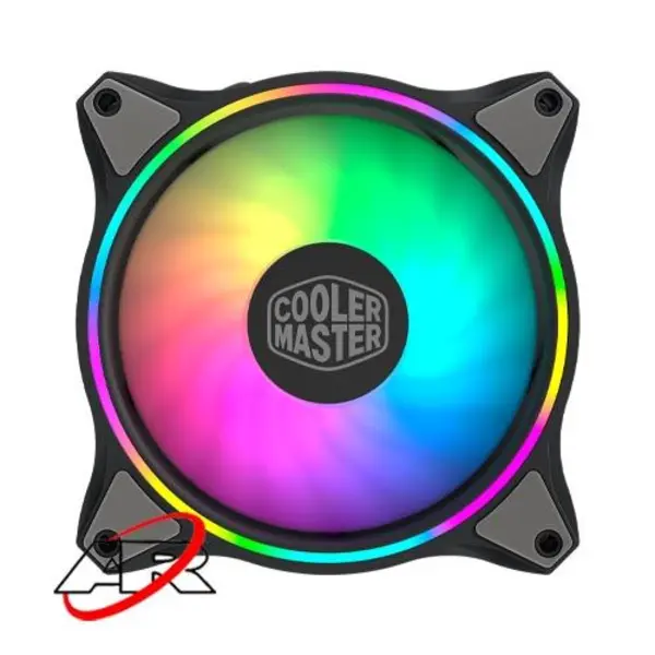 فن کیس کولر مستر مدل Master FAN MF120 HALLO - 2