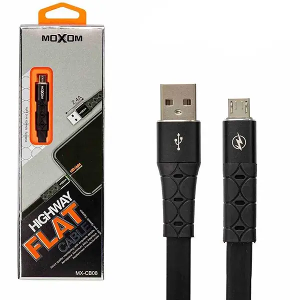 کابل شارژ MicroUSB موکسوم MOXOM MX-CB08 - 2