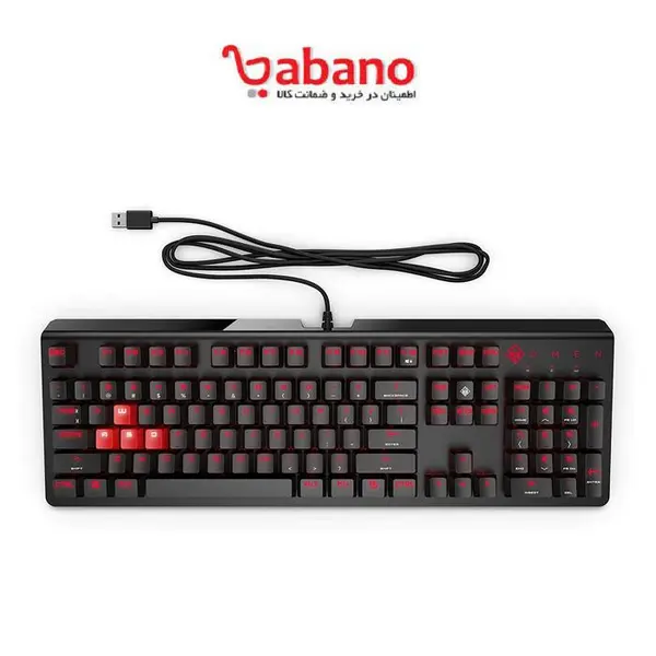 کیبورد مخصوص بازی اچ پی مدل Omen 1100 - 6