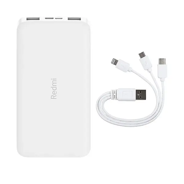 پاوربانک شیائومی مدل Redmi با ظرفیت 10000 میلی آمپر ساعت
