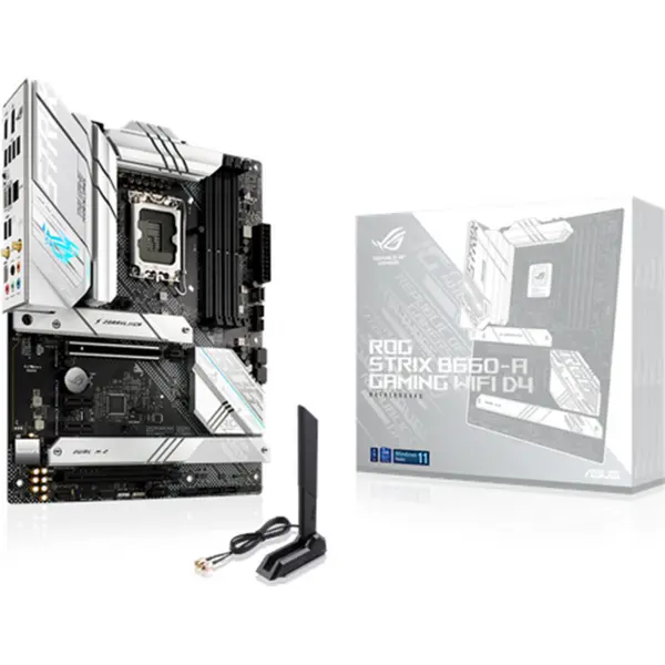 مادربرد ایسوس مدل ROG STRIX B660-A GAMING WIFI D4 سوکت 1700 ASUS مادربرد ایسوس مدل ROG STRIX B660-A GAMING WIFI D4 سوکت 1700 ASUS
