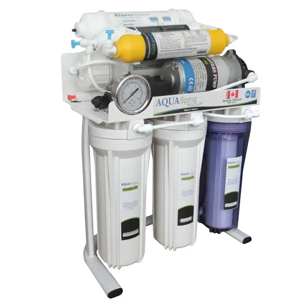 دستگاه تصفیه کننده آب خانگی آکوآ اسپرینگ مدل RO-S7-NATURE1200