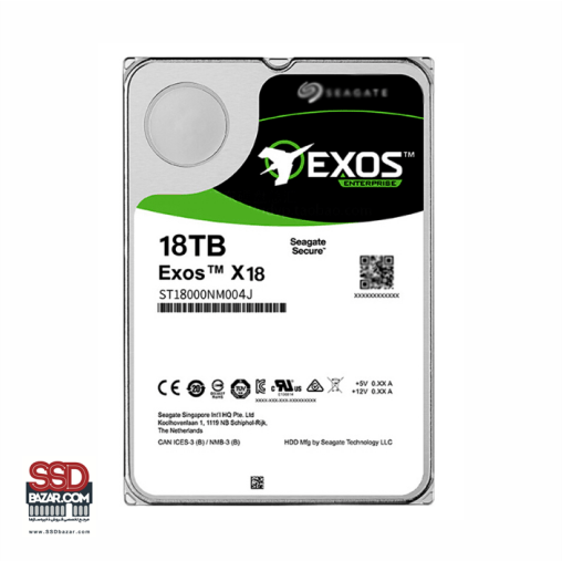 Seagate Exos X16 512E ST18000NM004J – 18TB هارد اینترپرایز سیگیت