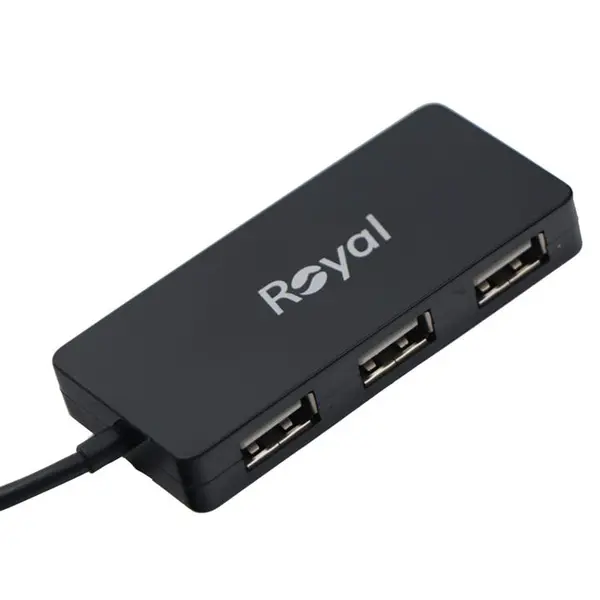 هاب USB 2.0 چهار پورت رویال مدل RH2-210
