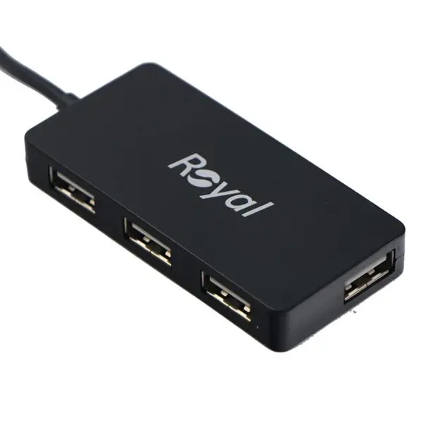 هاب USB 2.0 چهار پورت رویال مدل RH2-210