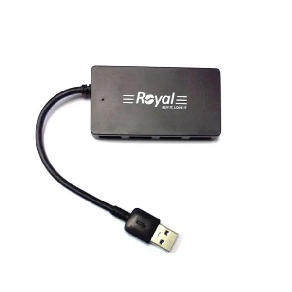 هاب چهار پورت USB 3.0 رویال مدل RH3-411