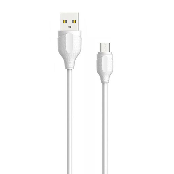 کابل تبدیل USB به microUSB الدینیو مدل LS38 طول 0.3 متر