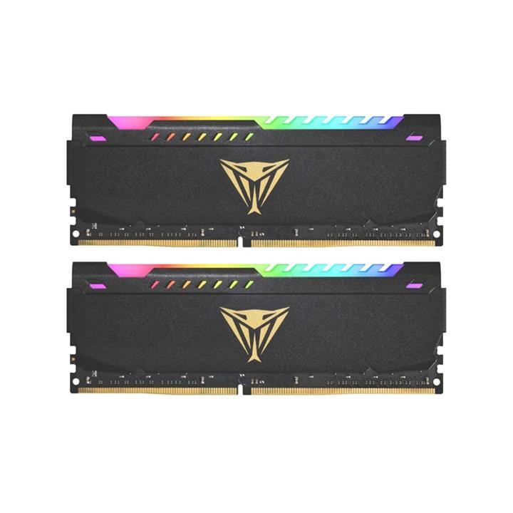 رم پاتریوت Viper STEEL RGB 16GB 2x8GB 3200MHz CL16