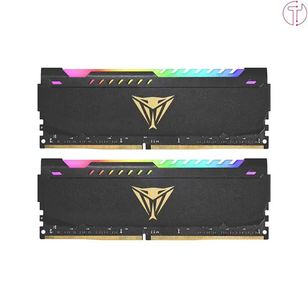 رم پاتریوت Viper STEEL RGB 16GB 2x8GB 3200MHz CL16 - 6