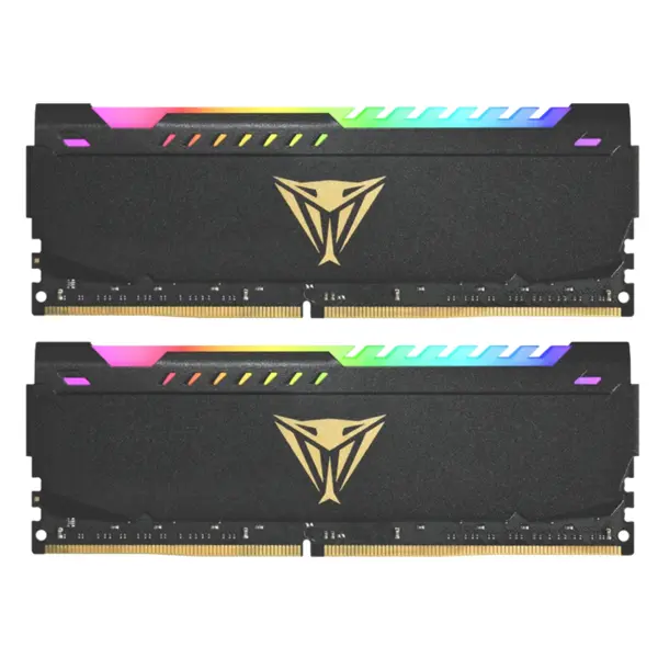 رم پاتریوت Viper STEEL RGB 16GB 2x8GB 3200MHz CL16 - 3