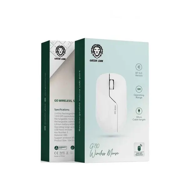 ماوس وایرلس شارژِی گرین لاین Wireless Mouse G730