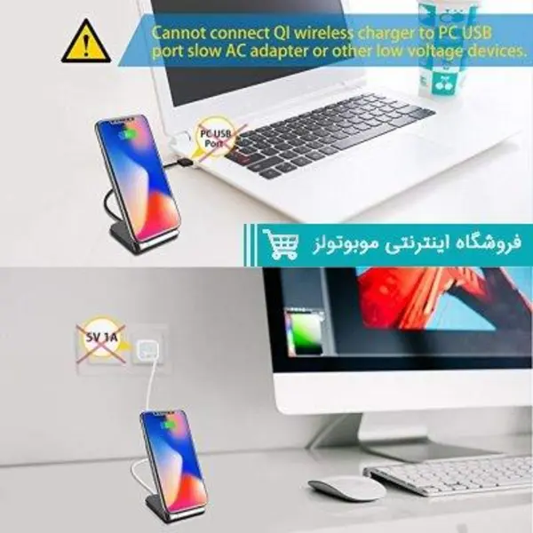 شارژر بی سیم جووی مدل WXC05 - 6