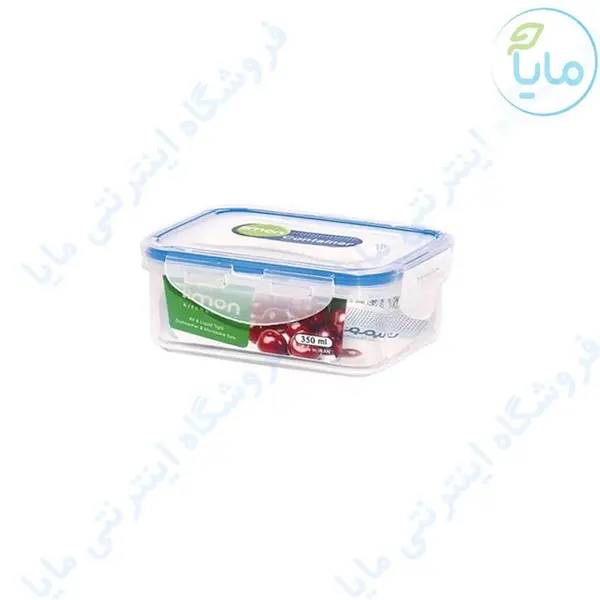 ظرف فریزری مستطیل 350میلی لیتر لیمون کد798