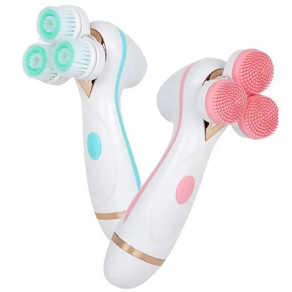 فیس براش پایه دار شستشوی صورت 3 کاره موهایر مدل 3IN1 MOEHAIR MO-9026
