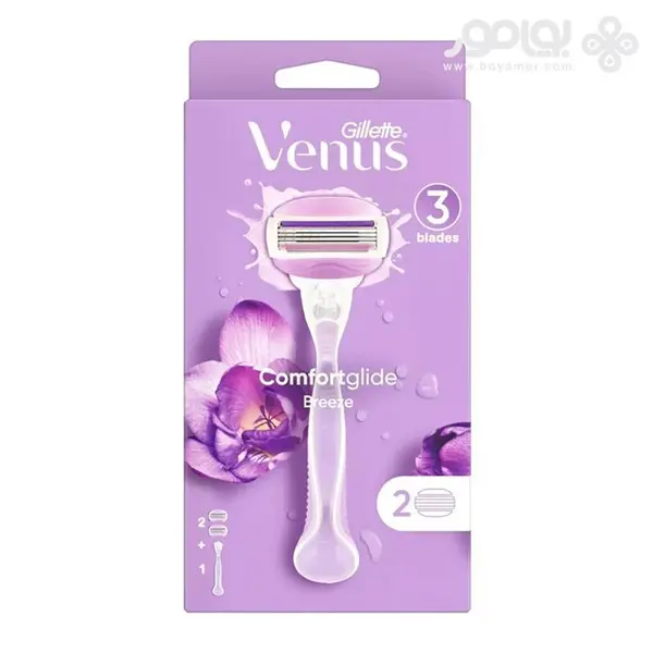 ژیلت ونوس خودتراش دو یدک مدل بریز - 3